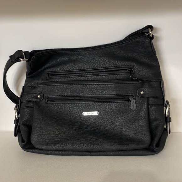 MultiSac Bags Black Multisac Handbag Lots Of Compartments Clean